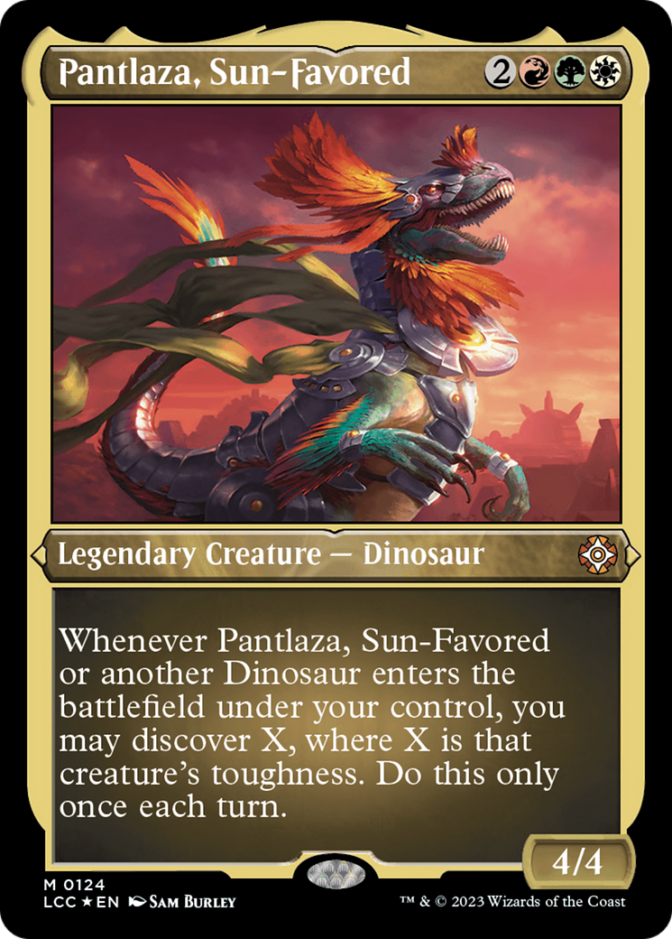 Pantlaza, Sun-Favored (Display Commander) [The Lost Caverns of Ixalan Commander] | Lots Moore NSW