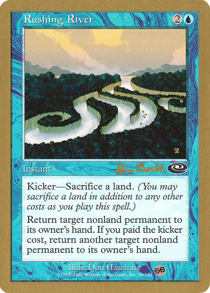 Rushing River (Alex Borteh) (SB) [World Championship Decks 2001] | Lots Moore NSW