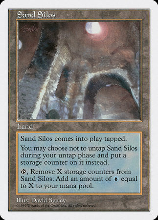 Sand Silos [Fifth Edition] | Lots Moore NSW