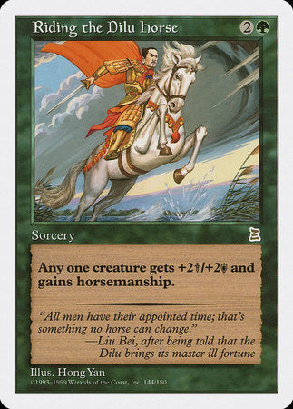 Riding the Dilu Horse [Portal Three Kingdoms] | Lots Moore NSW