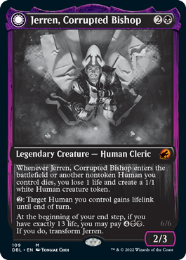 Jerren, Corrupted Bishop // Ormendahl, the Corrupted [Innistrad: Double Feature] | Lots Moore NSW