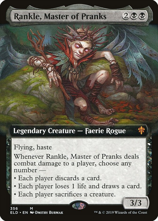 Rankle, Master of Pranks (Extended Art) [Throne of Eldraine] | Lots Moore NSW