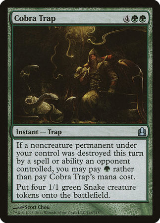 Cobra Trap [Commander 2011] | Lots Moore NSW