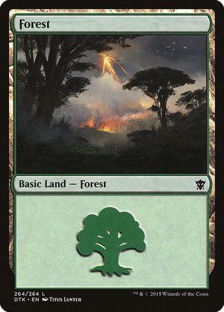 Forest (264) [Dragons of Tarkir] | Lots Moore NSW