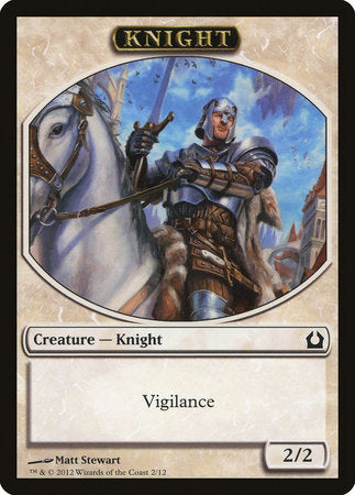 Knight Token [Return to Ravnica Tokens] | Lots Moore NSW