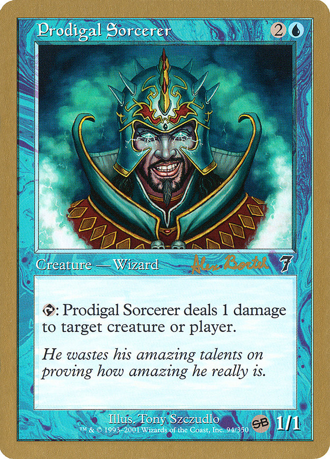 Prodigal Sorcerer (Alex Borteh) (SB) [World Championship Decks 2001] | Lots Moore NSW