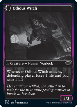 Ragged Recluse // Odious Witch [Innistrad: Double Feature] | Lots Moore NSW