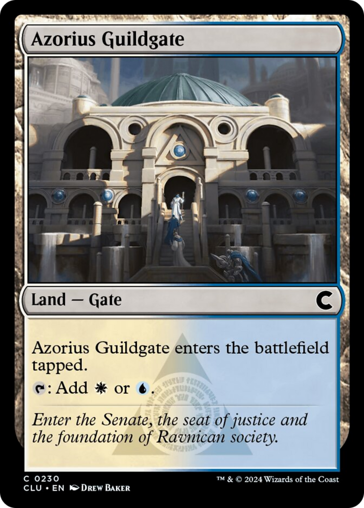 Azorius Guildgate [Ravnica: Clue Edition] | Lots Moore NSW