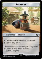 Treasure (0002) // Gnome Soldier Double-Sided Token [Jurassic World Collection Tokens] | Lots Moore NSW