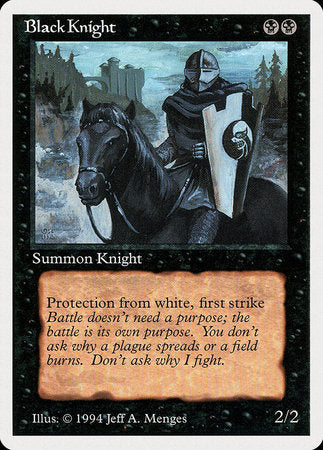 Black Knight [Summer Magic / Edgar] | Lots Moore NSW