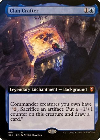 Clan Crafter (Extended Art) [Commander Legends: Battle for Baldur's Gate] | Lots Moore NSW