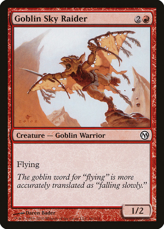 Goblin Sky Raider [Duels of the Planeswalkers] | Lots Moore NSW