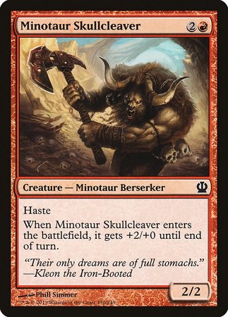 Minotaur Skullcleaver [Theros] | Lots Moore NSW