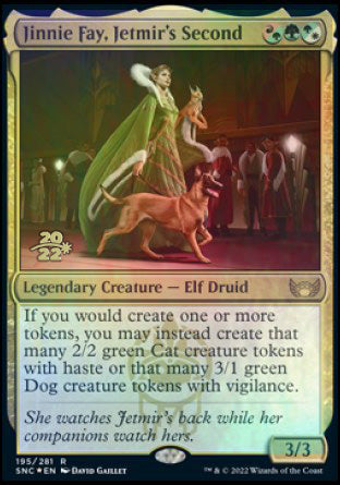 Jinnie Fay, Jetmir's Second [Streets of New Capenna Prerelease Promos] | Lots Moore NSW