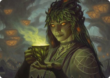 Dina, Soul Steeper Art Card [Strixhaven: School of Mages Art Series] | Lots Moore NSW