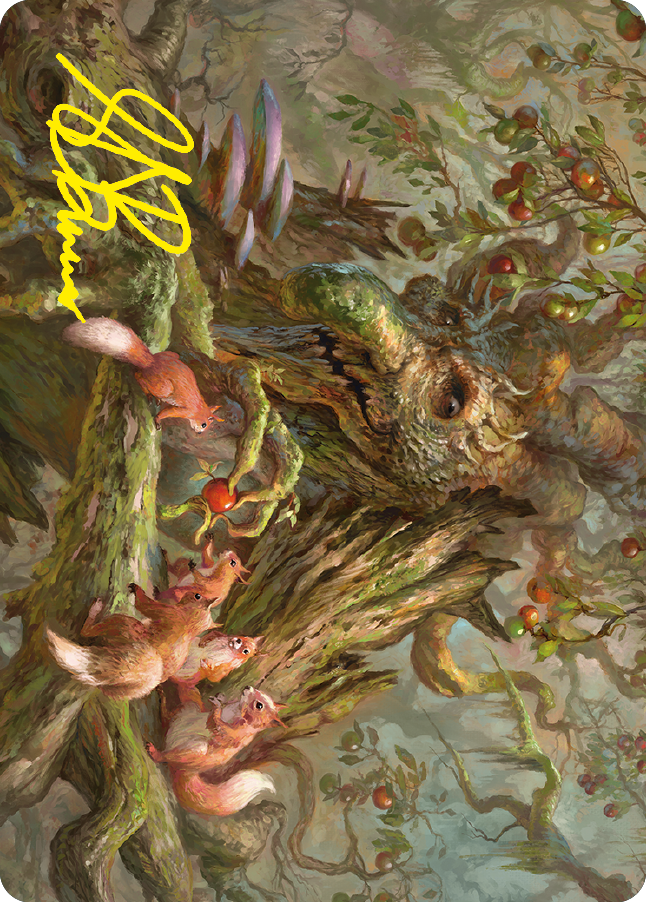 Generous Ent Art Card (Gold-Stamped Signature) [The Lord of the Rings: Tales of Middle-earth Art Series] | Lots Moore NSW