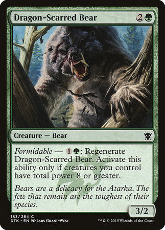 Dragon-Scarred Bear [Dragons of Tarkir] | Lots Moore NSW
