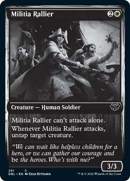 Militia Rallier [Innistrad: Double Feature] | Lots Moore NSW