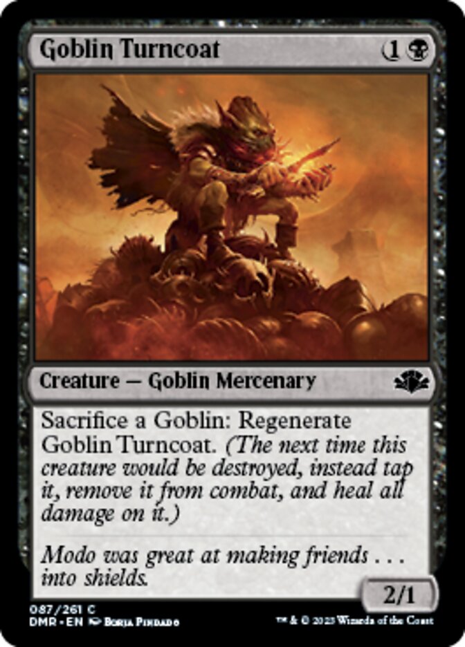 Goblin Turncoat [Dominaria Remastered] | Lots Moore NSW