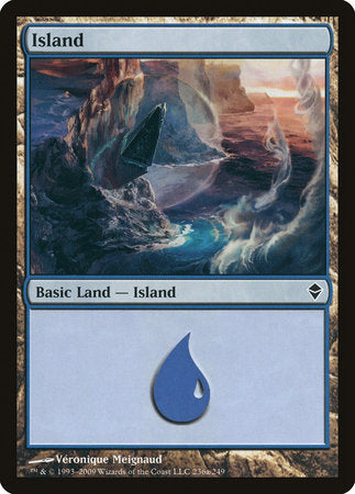 Island (236a) [Zendikar] | Lots Moore NSW