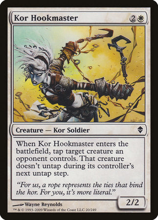 Kor Hookmaster [Zendikar] | Lots Moore NSW