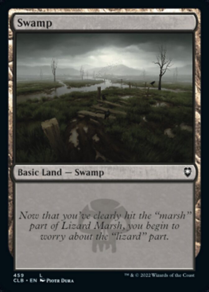 Swamp (459) [Commander Legends: Battle for Baldur's Gate] | Lots Moore NSW
