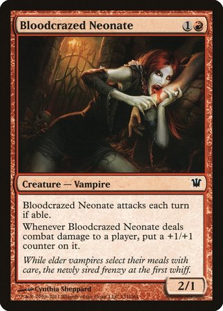 Bloodcrazed Neonate [Innistrad] | Lots Moore NSW