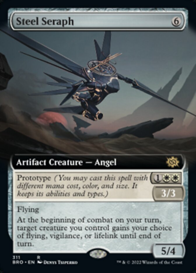 Steel Seraph (Extended Art) [The Brothers' War] | Lots Moore NSW