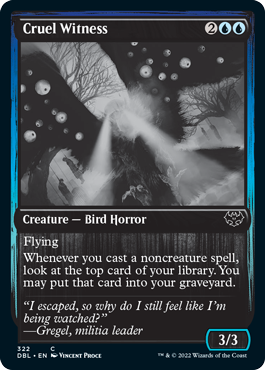 Cruel Witness [Innistrad: Double Feature] | Lots Moore NSW
