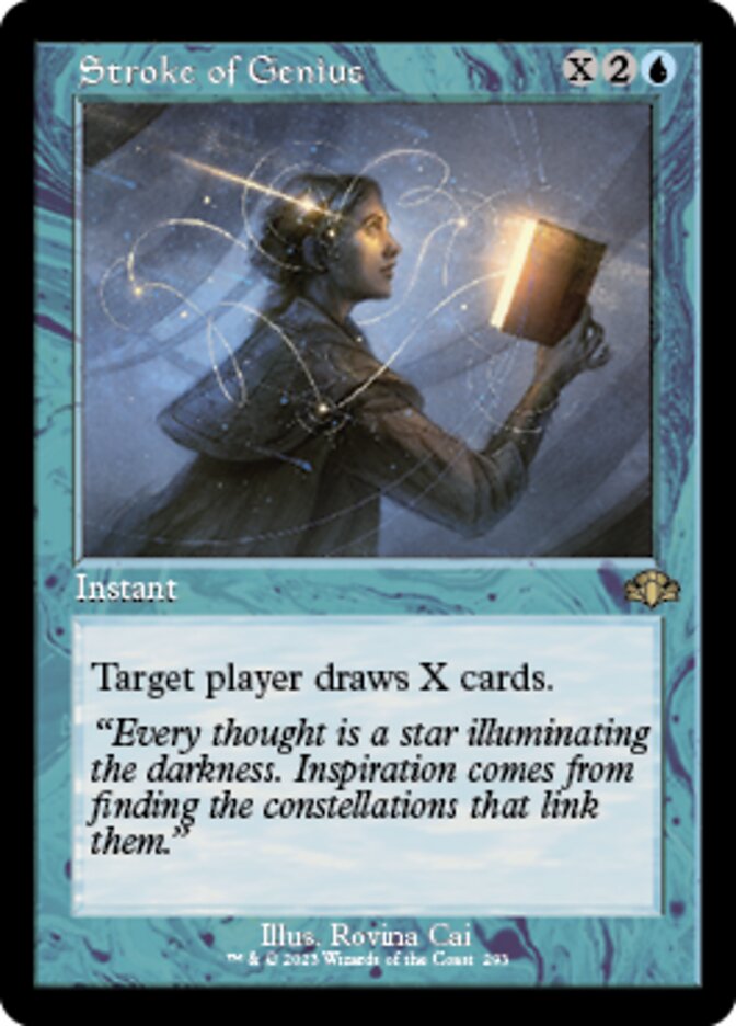 Stroke of Genius (Retro) [Dominaria Remastered] | Lots Moore NSW