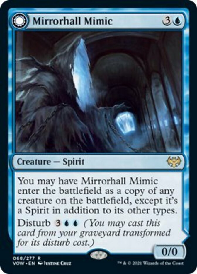 Mirrorhall Mimic // Ghastly Mimicry [Innistrad: Crimson Vow] | Lots Moore NSW