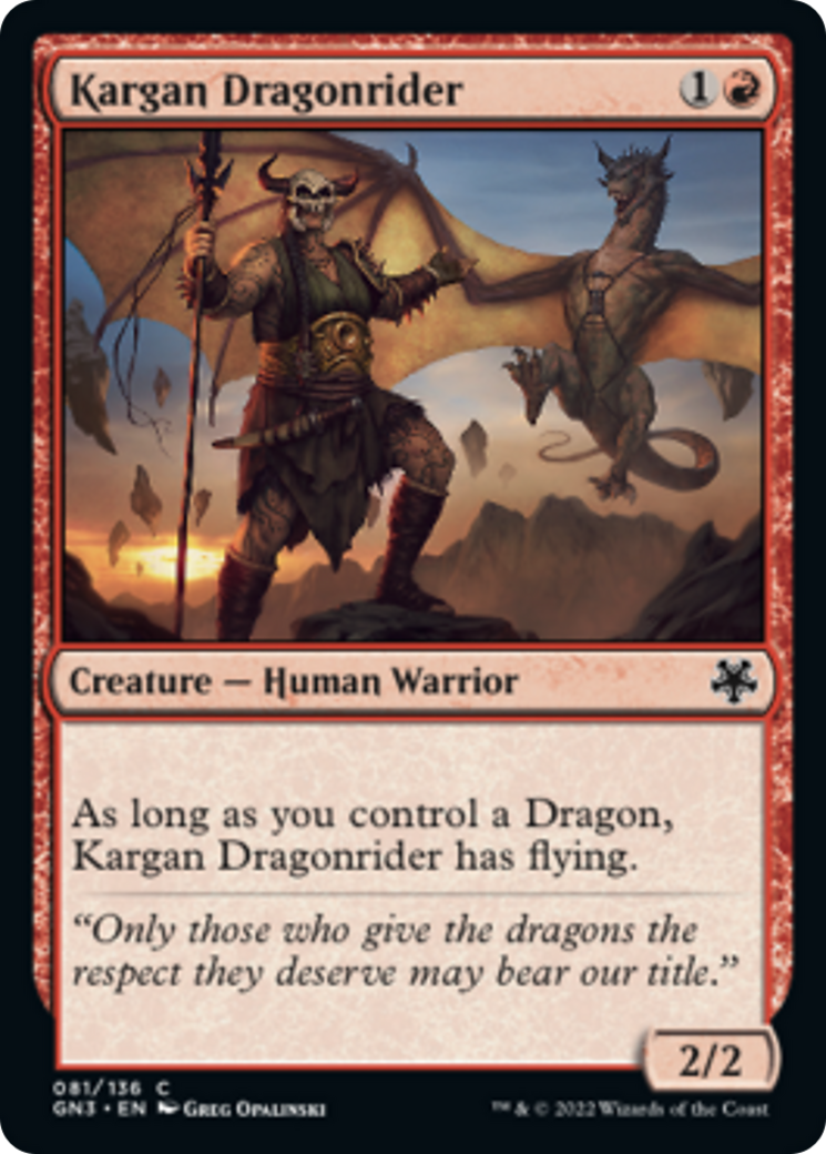 Kargan Dragonrider [Game Night: Free-for-All] | Lots Moore NSW