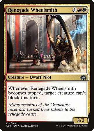 Renegade Wheelsmith [Aether Revolt] | Lots Moore NSW