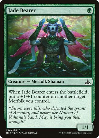 Jade Bearer [Rivals of Ixalan] | Lots Moore NSW