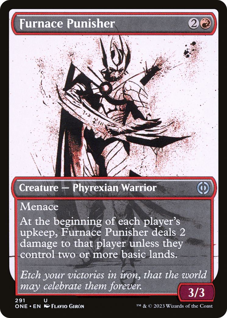 Furnace Punisher (Showcase Ichor) [Phyrexia: All Will Be One] | Lots Moore NSW