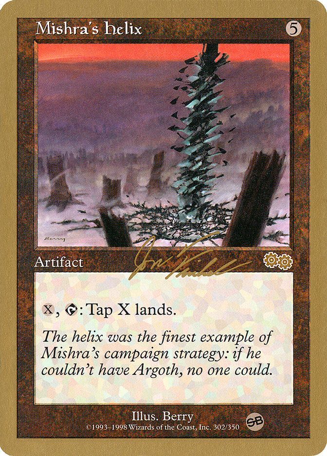 Mishra's Helix (Jon Finkel) (SB) [World Championship Decks 2000] | Lots Moore NSW