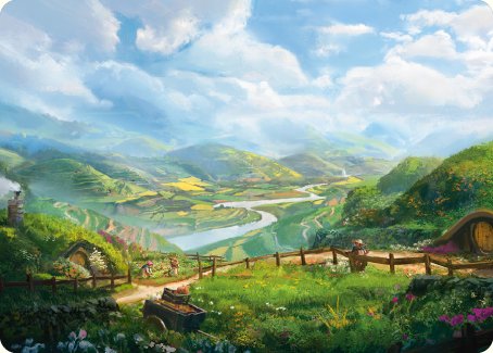 Plains Art Card [The Lord of the Rings: Tales of Middle-earth Art Series] | Lots Moore NSW