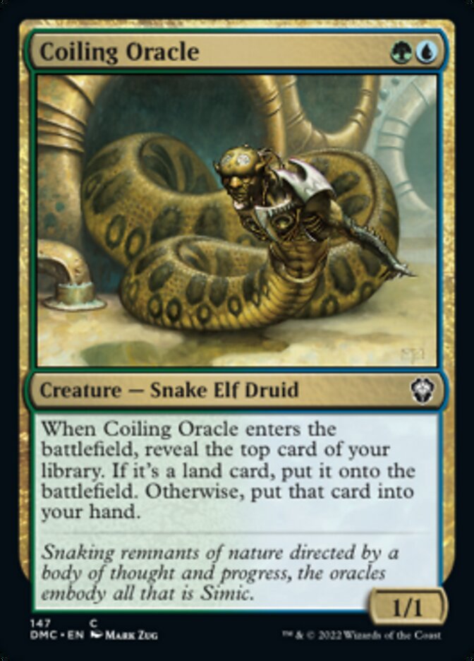 Coiling Oracle [Dominaria United Commander] | Lots Moore NSW