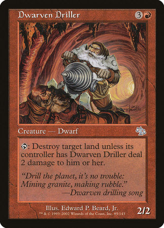 Dwarven Driller [Judgment] | Lots Moore NSW