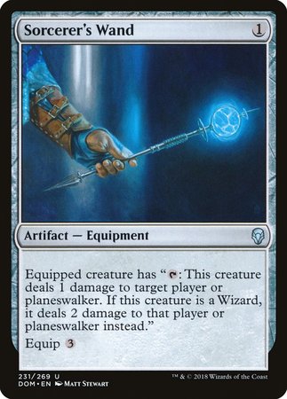 Sorcerer's Wand [Dominaria] | Lots Moore NSW