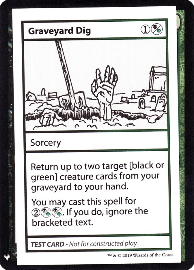 Graveyard Dig [Mystery Booster Playtest Cards] | Lots Moore NSW