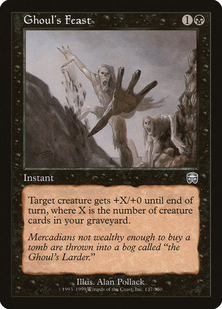 Ghoul's Feast [Mercadian Masques] | Lots Moore NSW
