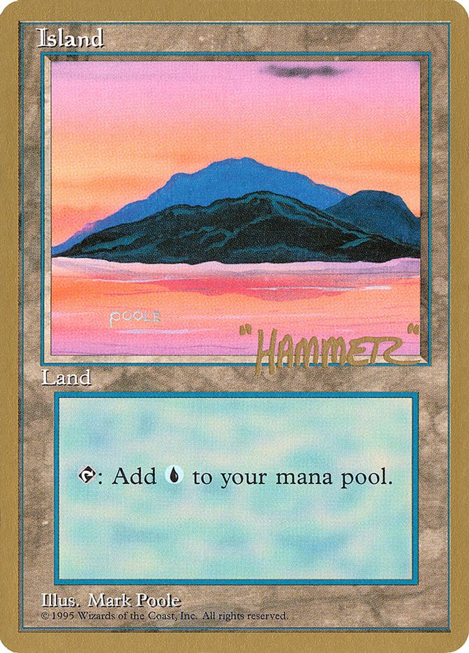 Island (shr369) (Shawn "Hammer" Regnier) [Pro Tour Collector Set] | Lots Moore NSW