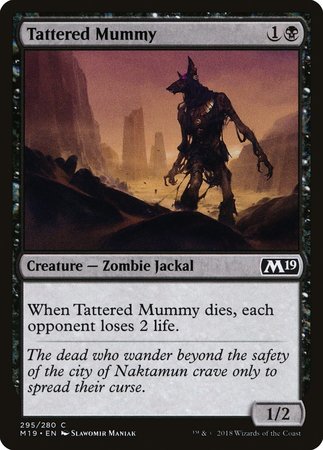Tattered Mummy [Core Set 2019] | Lots Moore NSW