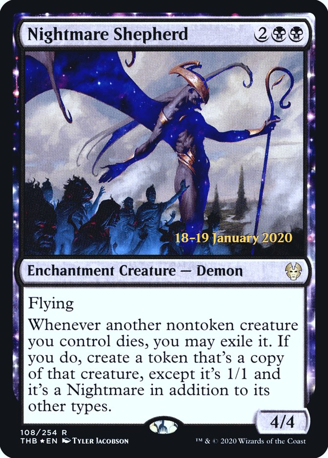 Nightmare Shepherd [Theros Beyond Death Prerelease Promos] | Lots Moore NSW