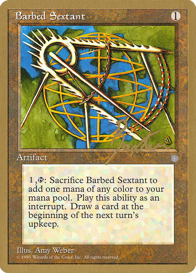 Barbed Sextant (George Baxter) [Pro Tour Collector Set] | Lots Moore NSW