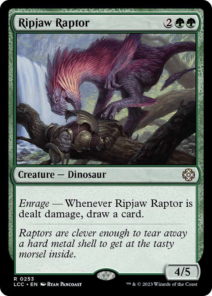 Ripjaw Raptor [The Lost Caverns of Ixalan Commander] | Lots Moore NSW