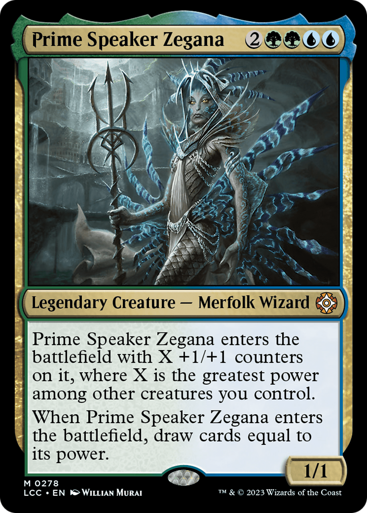 Prime Speaker Zegana [The Lost Caverns of Ixalan Commander] | Lots Moore NSW