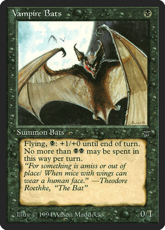 Vampire Bats [Legends] | Lots Moore NSW