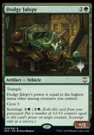 Dodgy Jalopy (Promo Pack) [Streets of New Capenna Commander Promos] | Lots Moore NSW